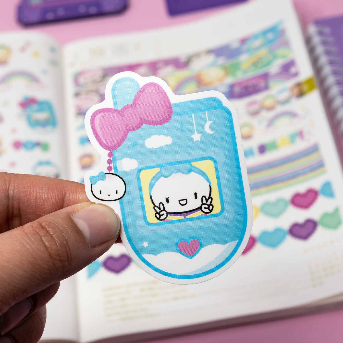 90's Baby - Flip Phone  Laptop Vinyl Sticker