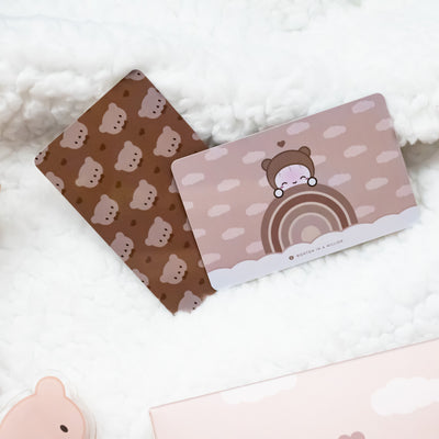 [EXCLUSIVE ONLY IN BUNDLE] Beary Cute Washi Card