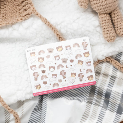 Beary Cute Stickers