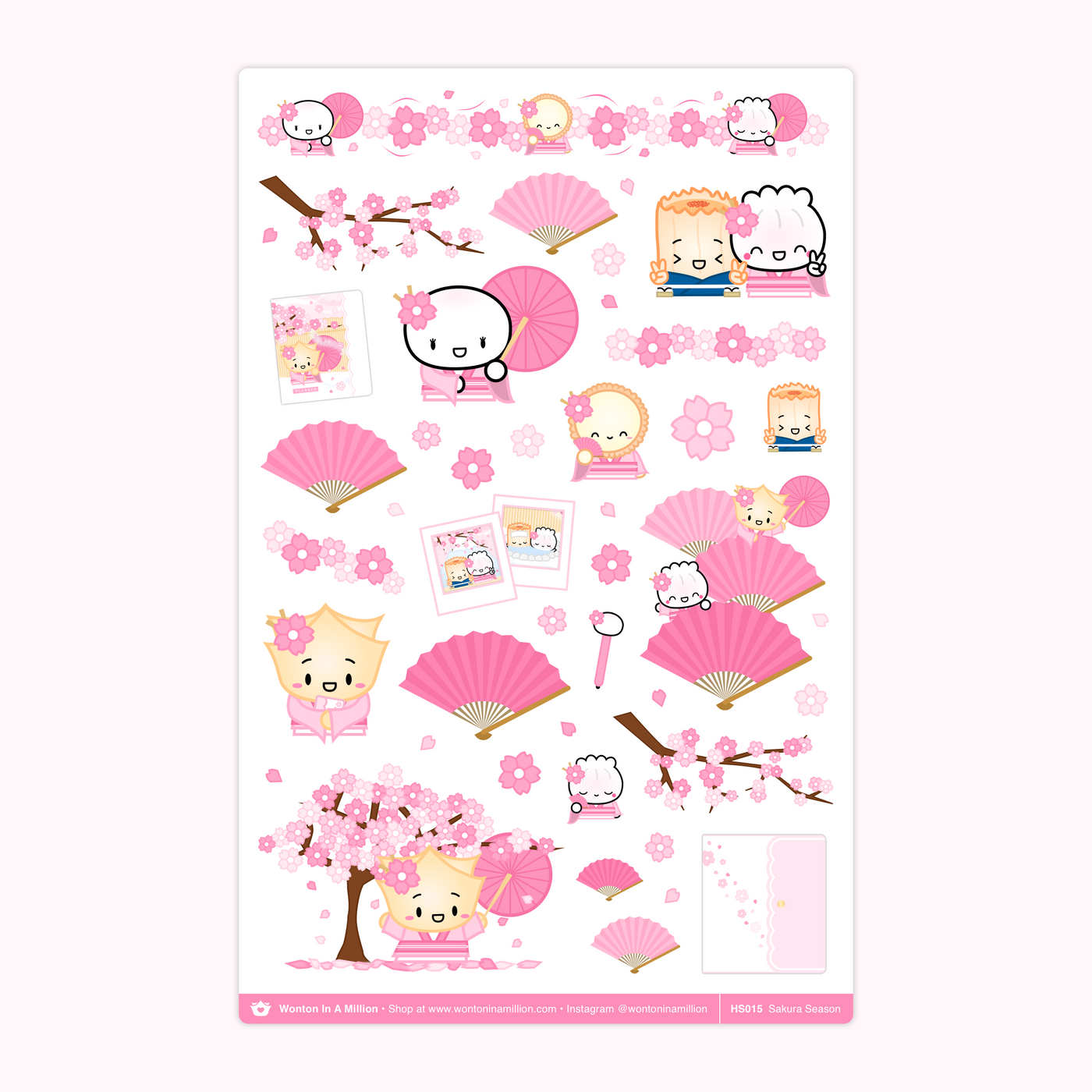 HS015 | Sakura Season Washi Stickers