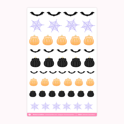 HS039 | Halloween Decorations Washi Stickers