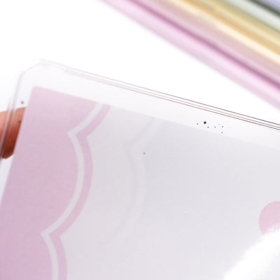 Clear Jelly Notebook Cover (A5W)