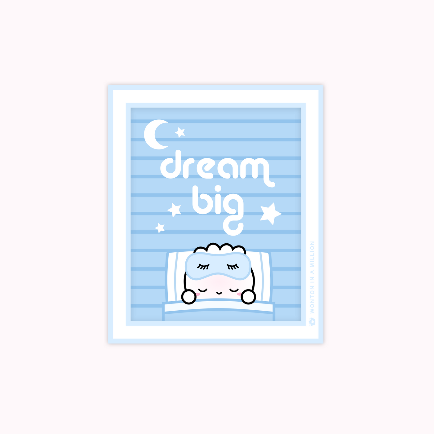 L276 | Soy Milk Dream Big Bulletin Board Vinyl Sticker