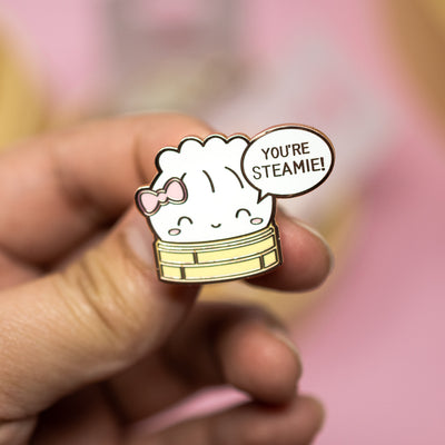 You're Steamie Pin