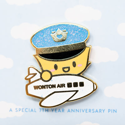 Wonton Air Year 7 Anniversary Pin