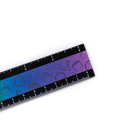 RULER001 | Rainbow Steam Team 6" Ruler