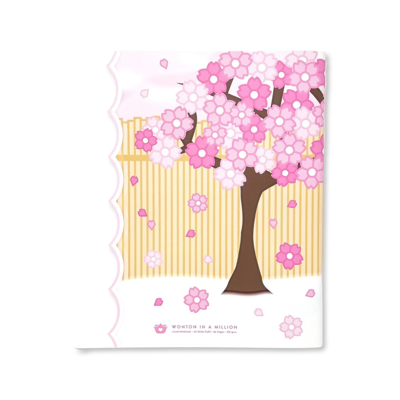 N091 | Sakura - Lined Notebook (A5W)