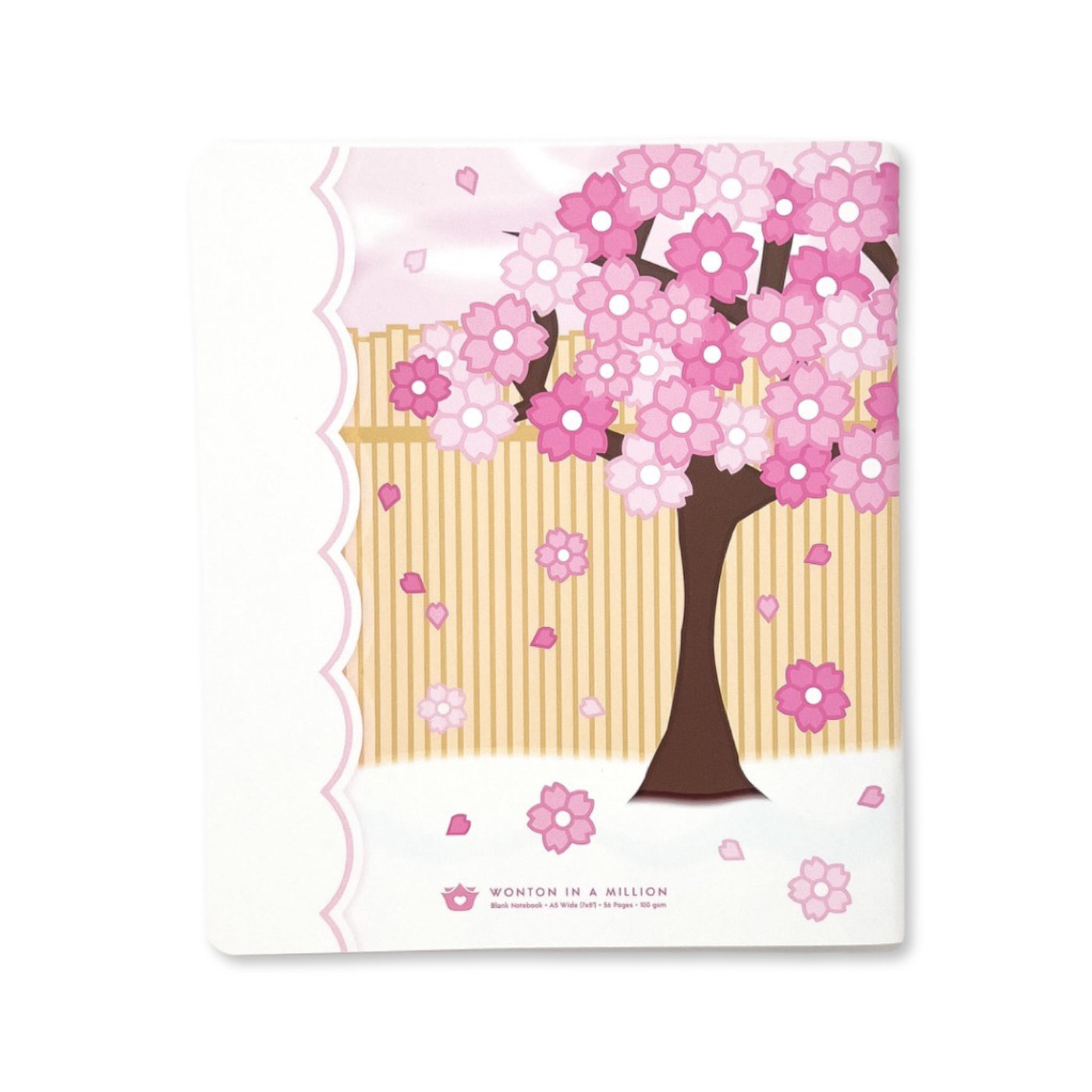 N092 | Sakura - Blank Notebook (A5W)