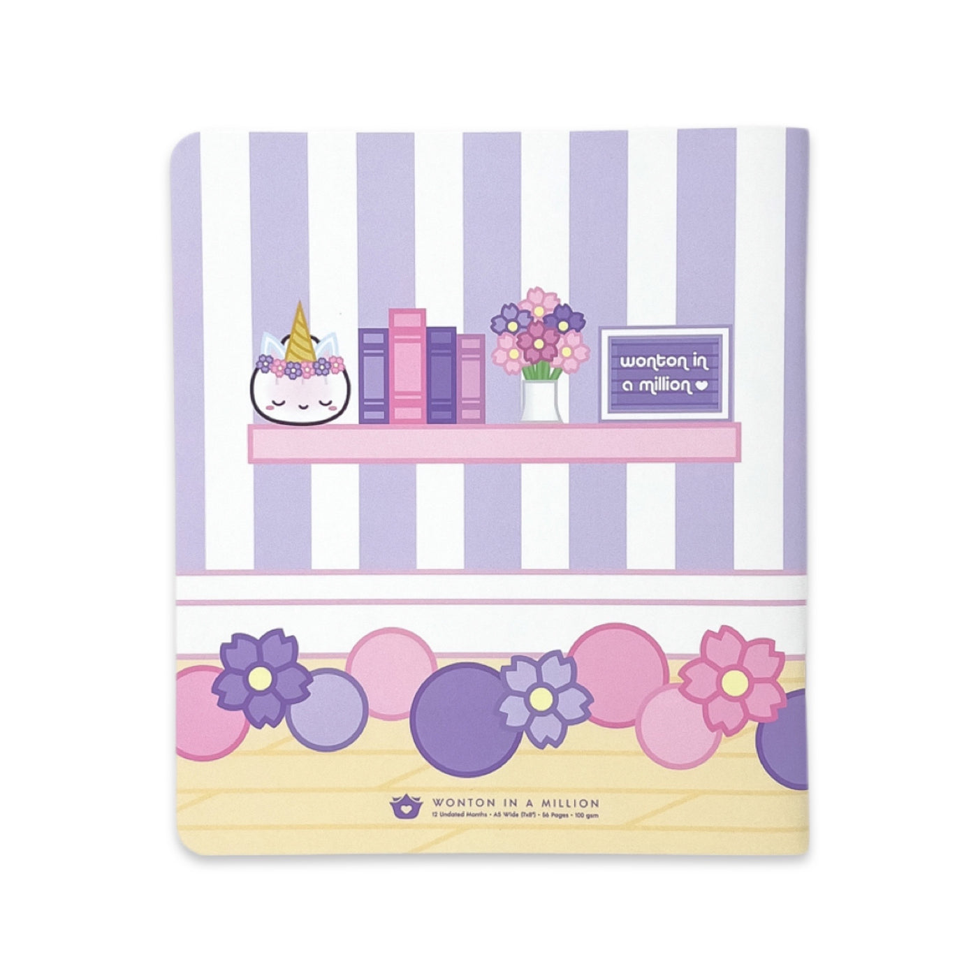 Pajama Party - Undated 12-Month Monthly Planner (A5W)