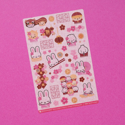 Year Of The Rabbit Washi Stickers