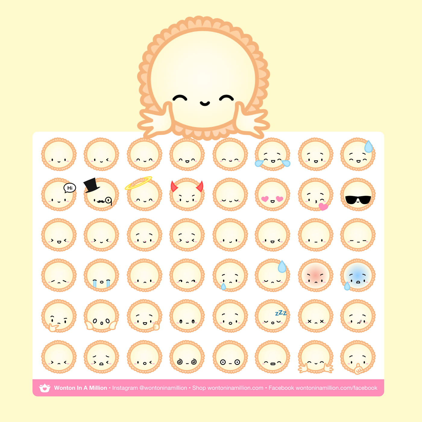 S018 | Dawn Tot Emojis Stickers