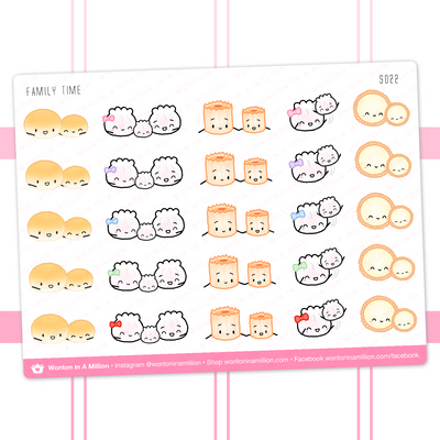 S022 | Family Time Stickers