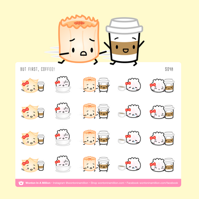 S048 | Coffee Stickers