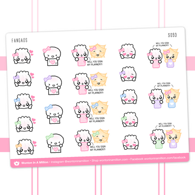S093 | Fangirl Stickers