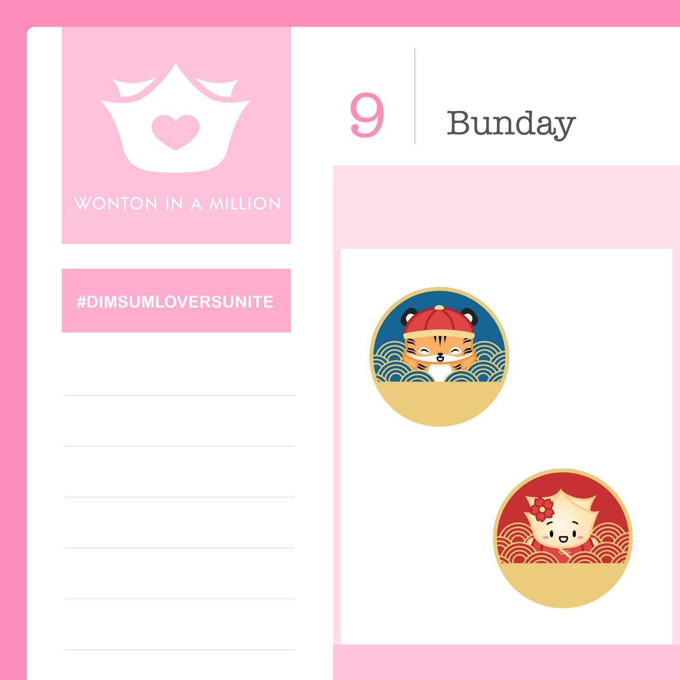 S175a | Lunar New Year Year Of The Tiger Advent Countdown Stickers