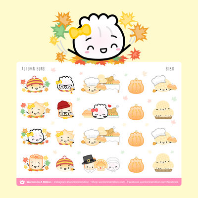 Fall Stickers