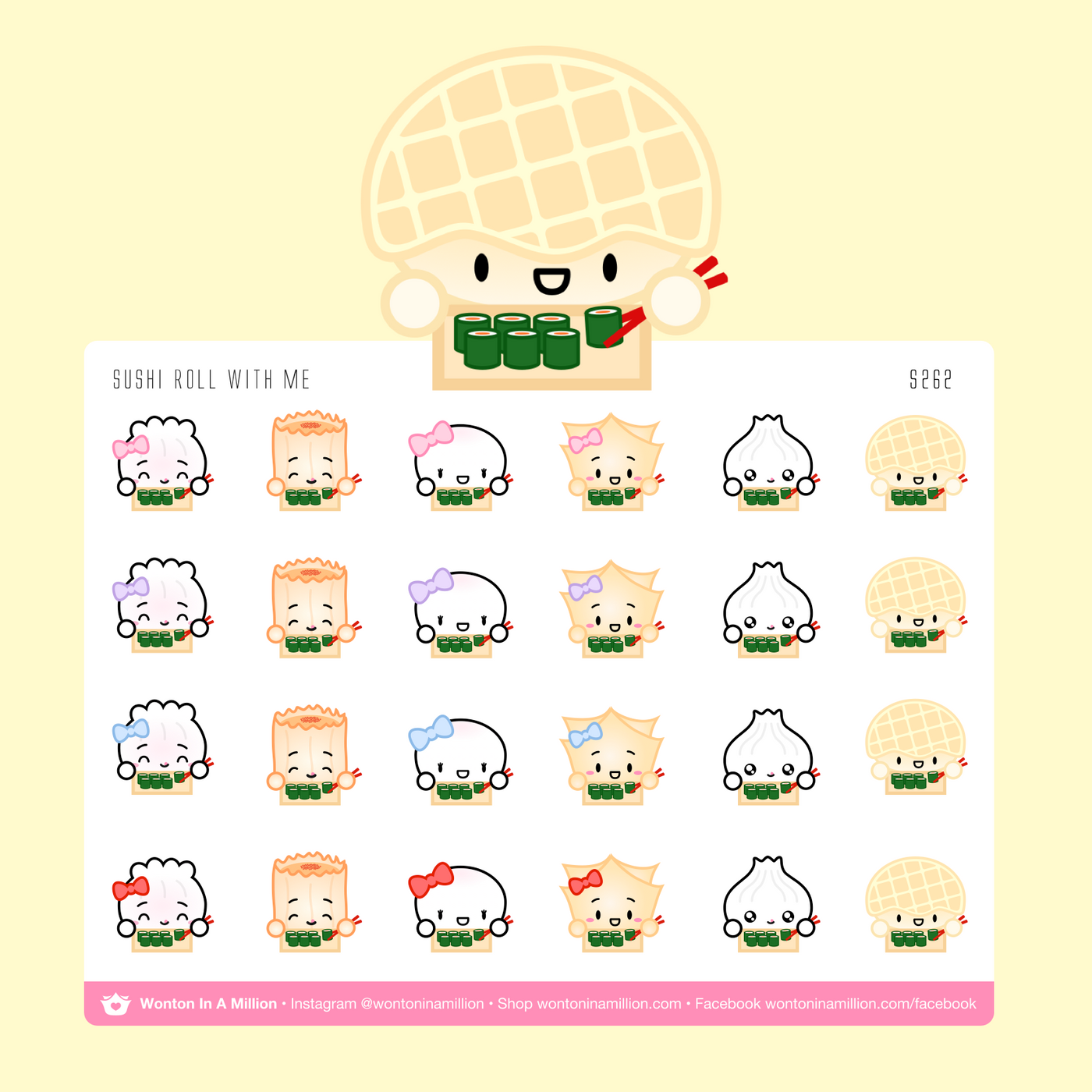 Sushi Stickers