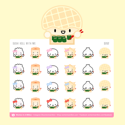 S262 | Sushi Stickers