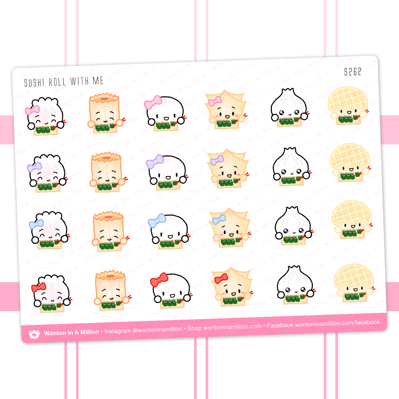 Sushi Stickers