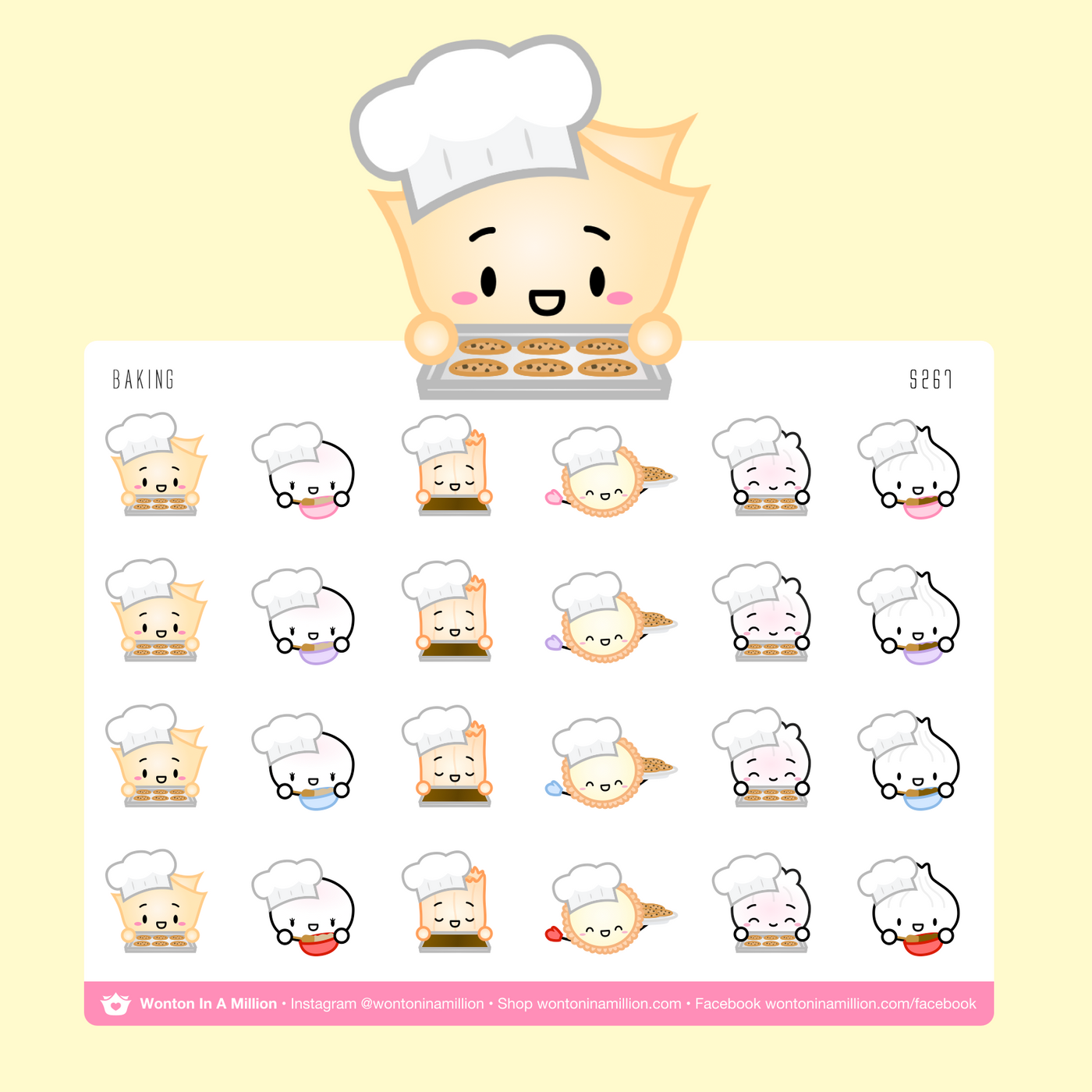 S267 | Baking Stickers