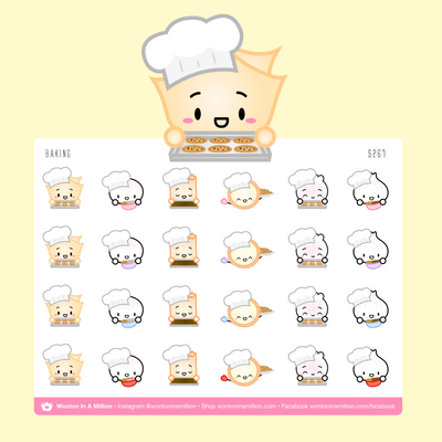 Baking Stickers