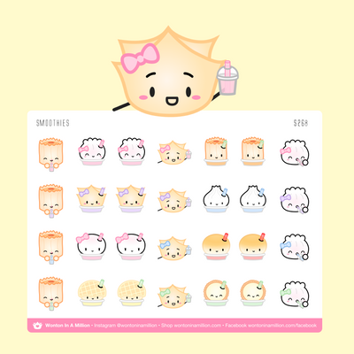 S268 | Smoothies Stickers