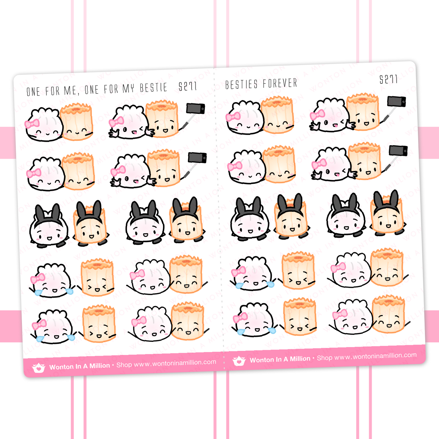 S271 | Besties Forever Stickers