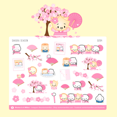 Sakura Season Stickers