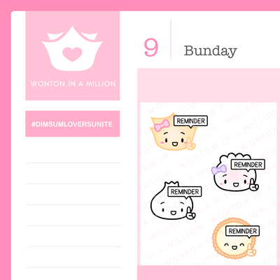 S349 | Reminders Stickers