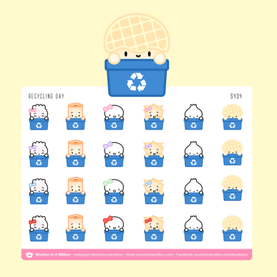 S434 | Recycling Stickers