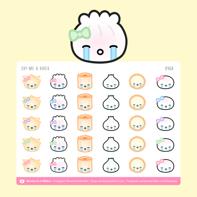 S459 | Crying Emoji Stickers