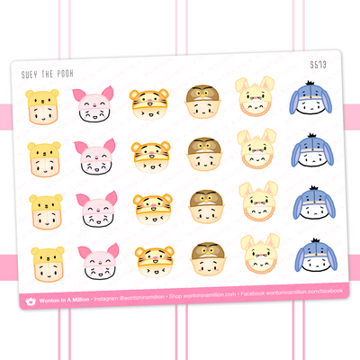 S573 | Winnie the Pooh Stickers