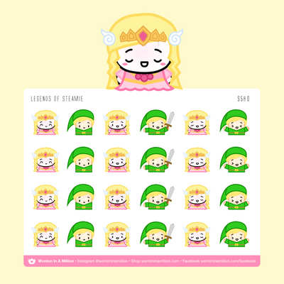 S580 | Legends of Zelda Stickers