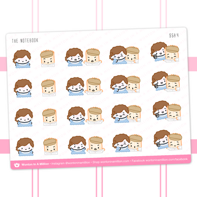 S584 | The Notebook Stickers