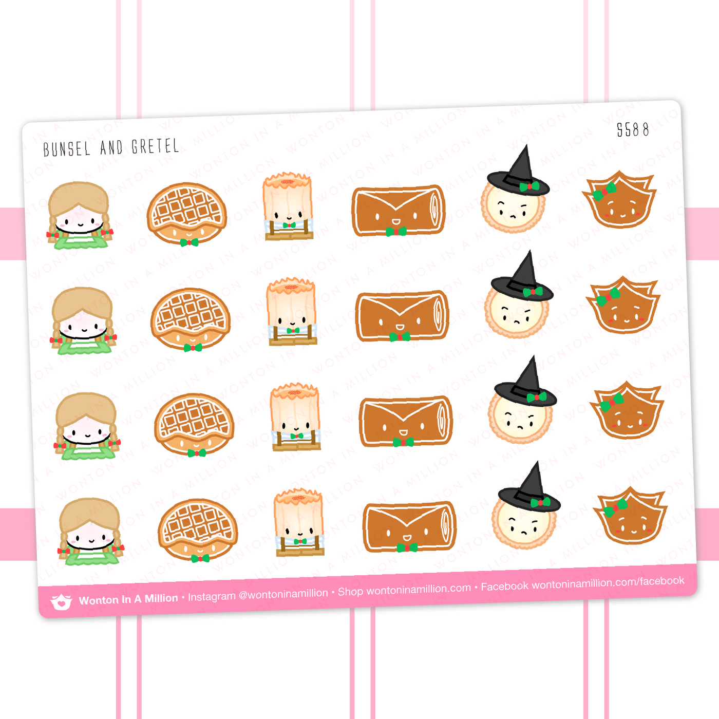 S588 | Bunsel and Gretel Stickers