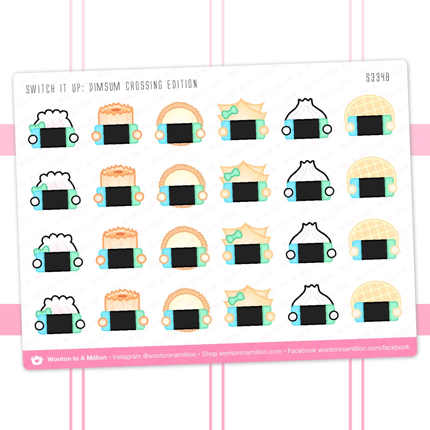 Dimsum Crossing - Switch Stickers
