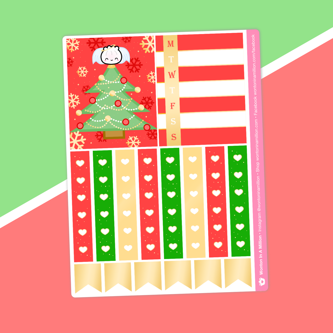 SK032d | All I Want For Christmas Stickers - (D) Functional