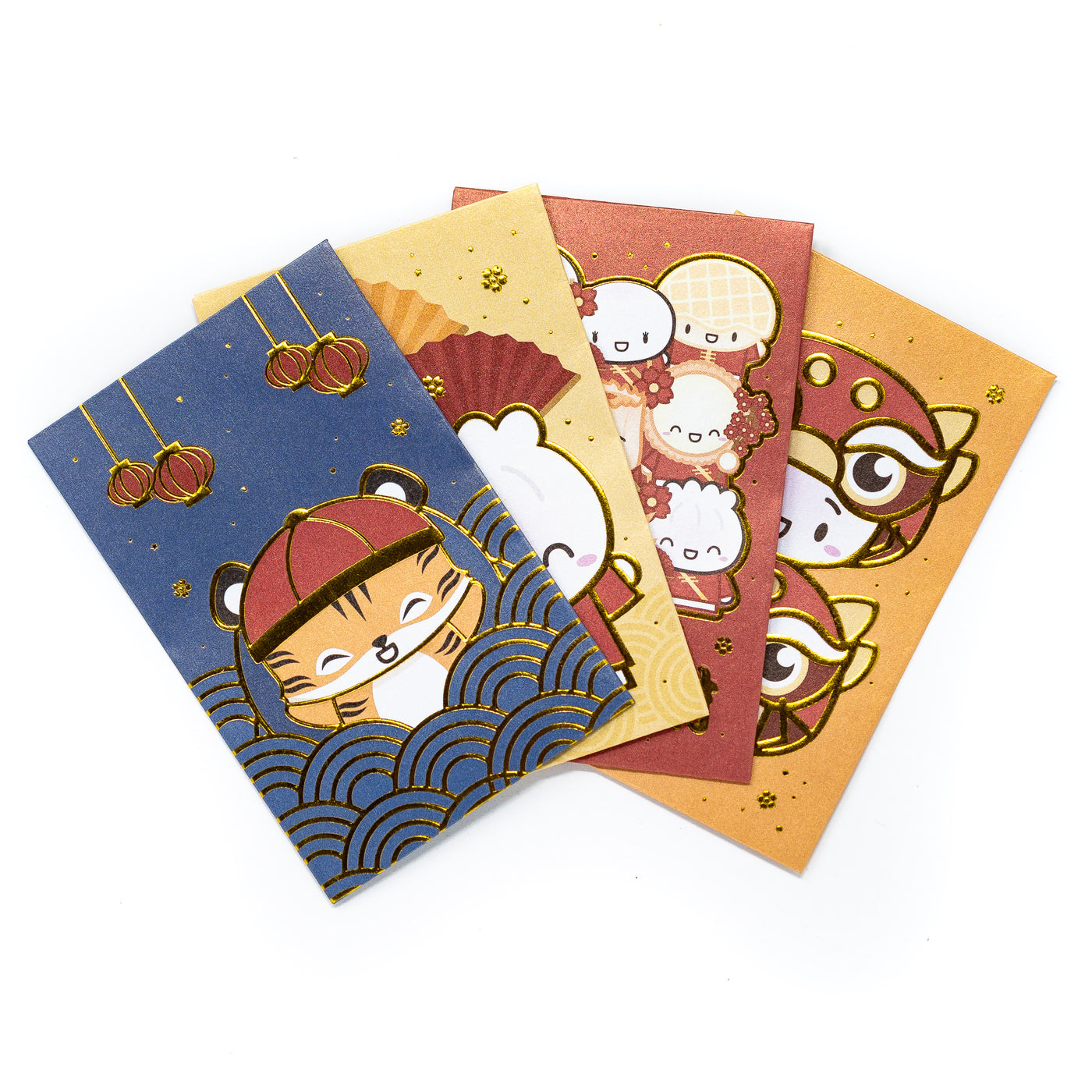 REDS003 | Year Of The Tiger Red Envelopes (Set Of 4)