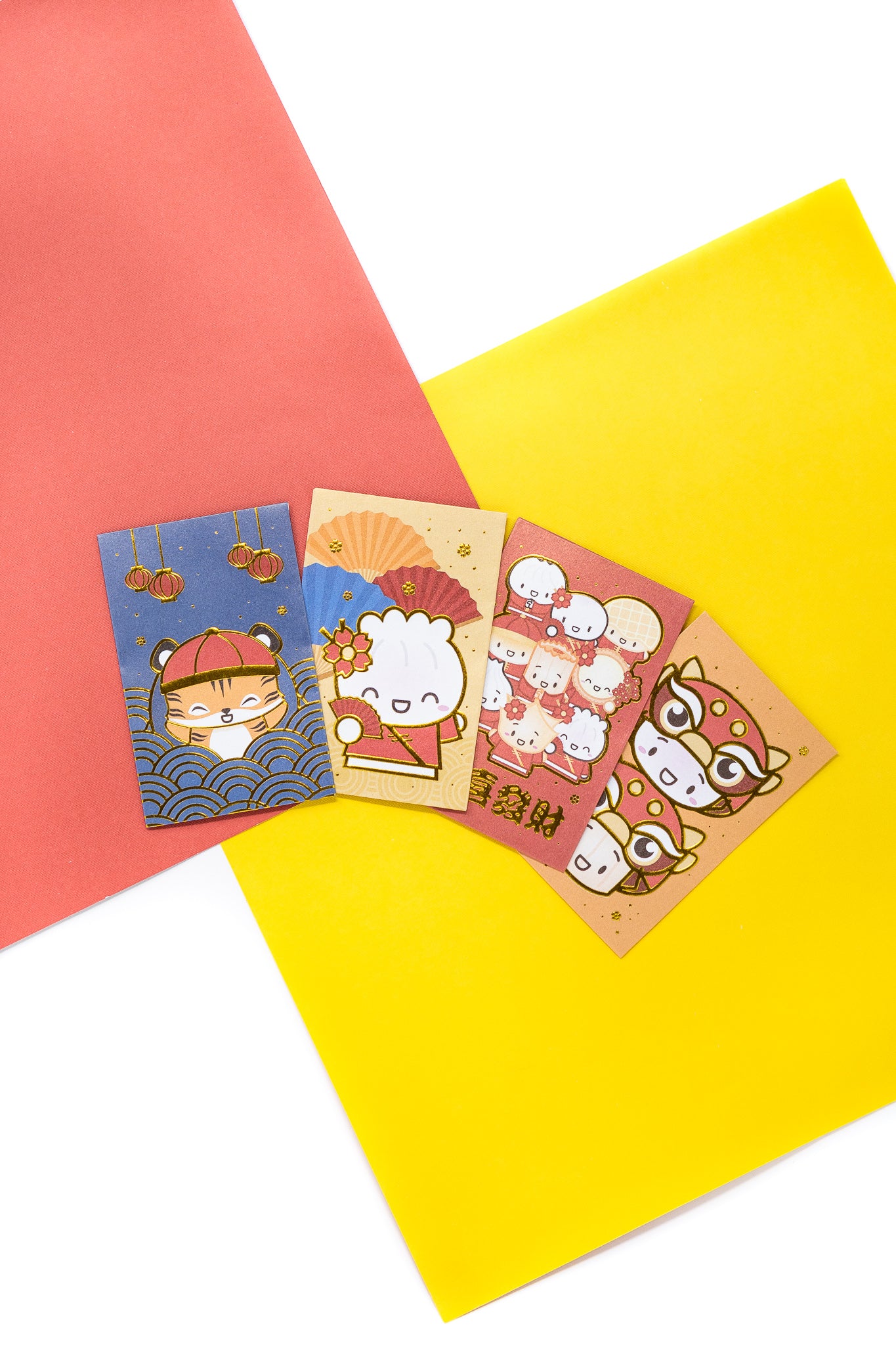 REDS003 | Year Of The Tiger Red Envelopes (Set Of 4)