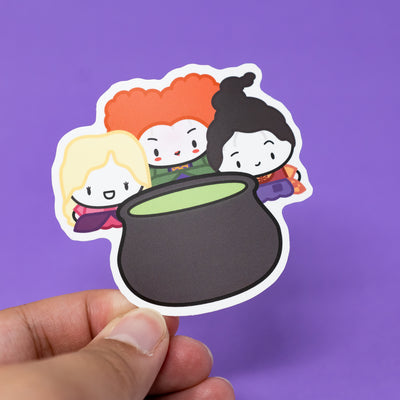 Halloween Films - Hocus Pocus Vinyl Sticker