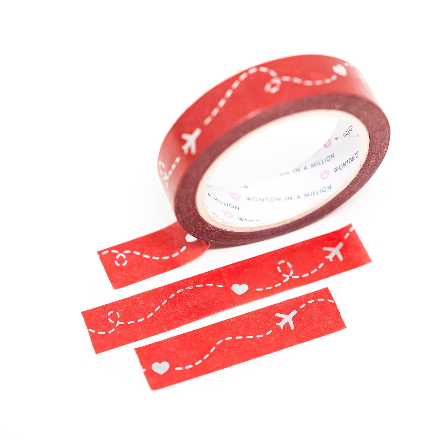 7 Wontonders - Take To The Sky Red Washi (10mm)