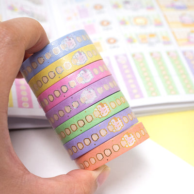 Spring Functional Checklists Washi (Set Of 7)