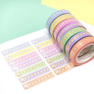 Spring Functional Checklists Washi (Set Of 7)