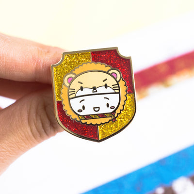 Wizard Houses - Gryffindor Badge Pin