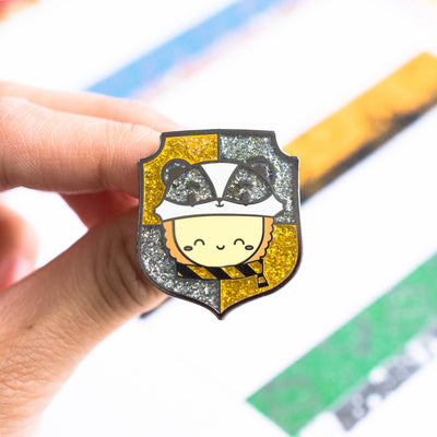 Wizard Houses - Hufflepuff Badge Pin