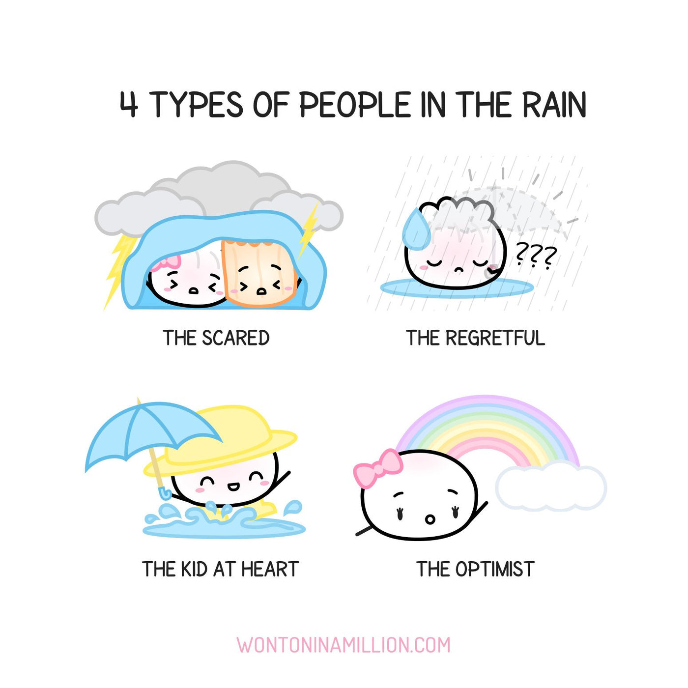 Rainy Day Stickers