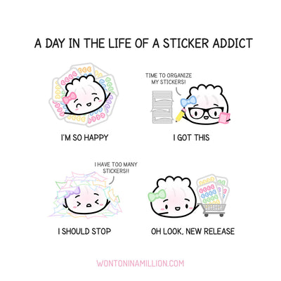 S094 | Sticker Addict Stickers