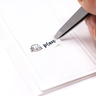 Scripts - Laundry Washi (1" Perforated, 10mm)