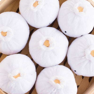 Soupy Xiaolongbao Mini Plushie Keychain