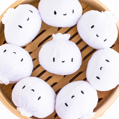 Soupy Xiaolongbao Mini Plushie Keychain